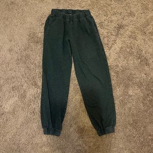 Dark Gray Brandy Melville Sweatpants